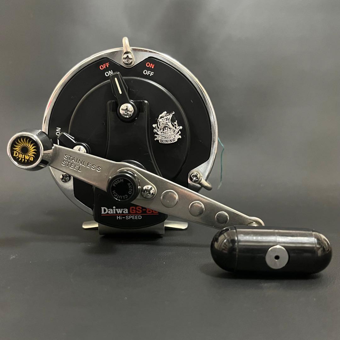 【名機/極美品】ダイワ バイキング GS-88 Hi-SPEED 船・筏リール