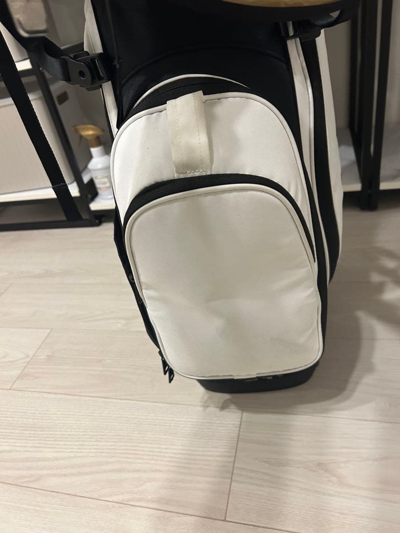 J*H様 JORDAN キャディバッグ ホワイト/ブラック/ゴールド