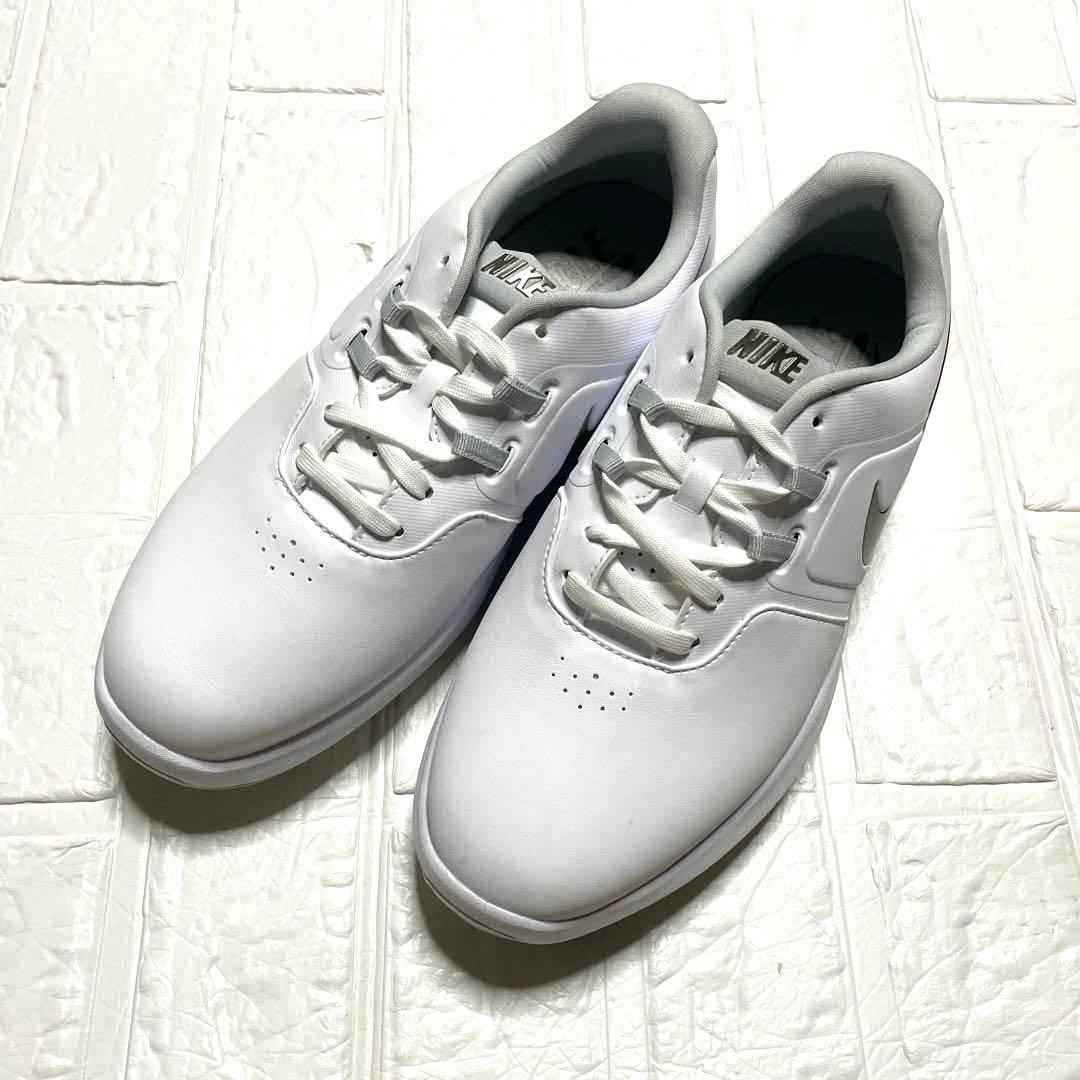 NIKEゴルフシューズ　zoom victory ホワイトシルバーほぼ新品　25