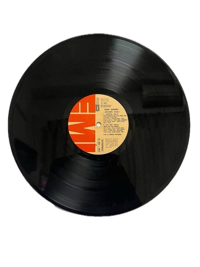 【LP】Don Cherry / Brown Rice 1975年 Italy