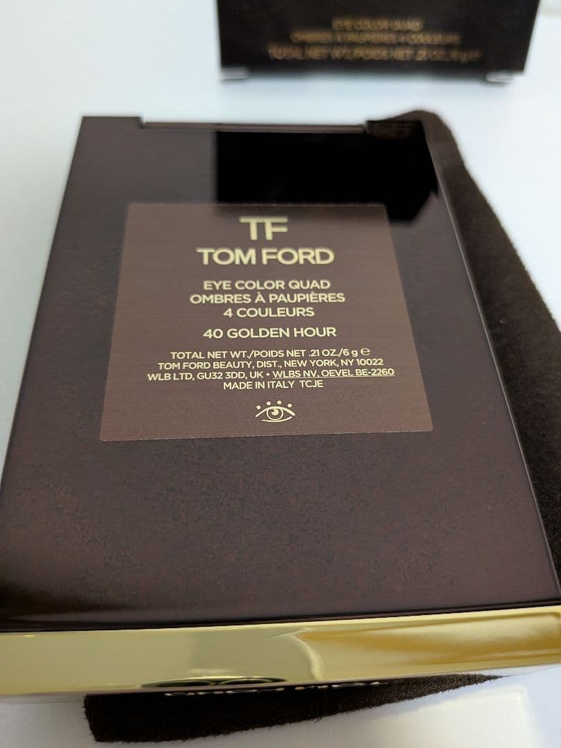 ❁⃘℘ TOM FORD アイカラークワッド 40 ゴールデンアワー