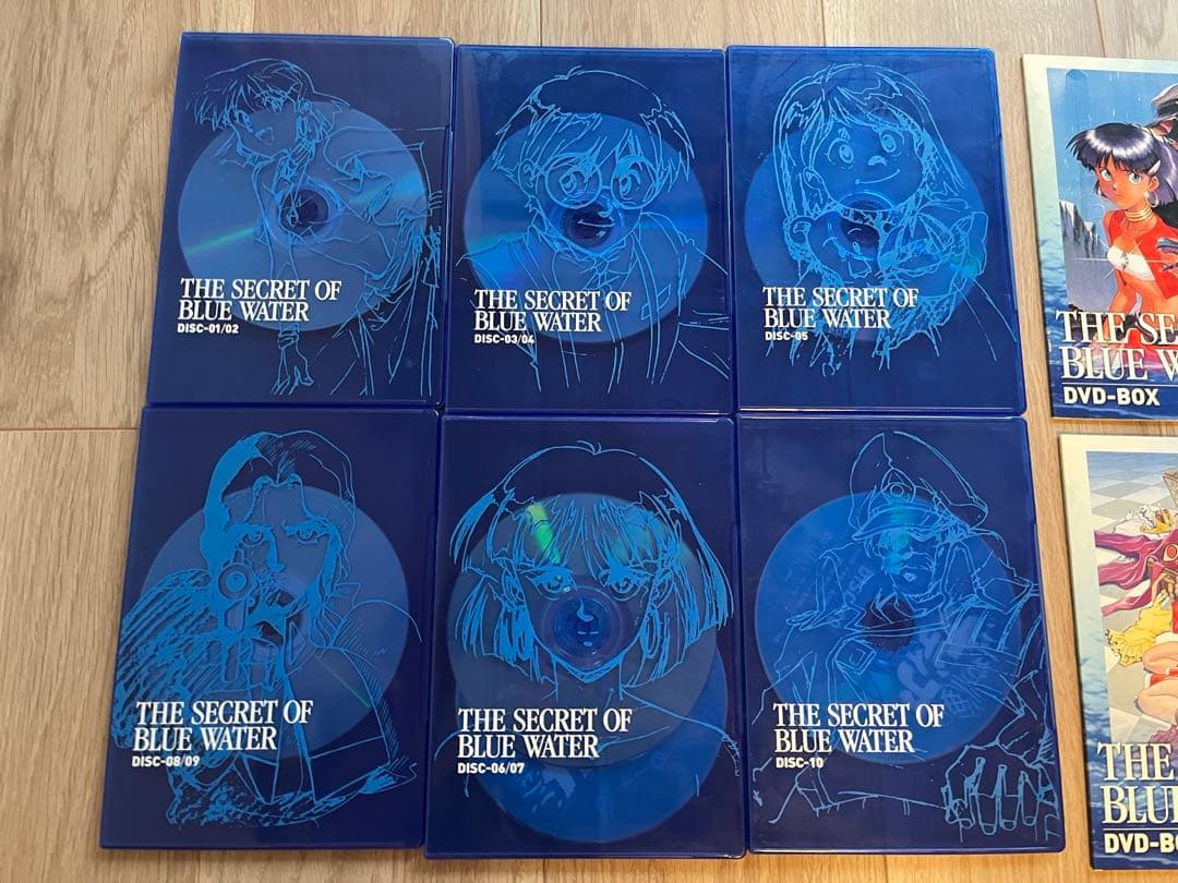 ふしぎの海のナディア DVD-BOX 全6枚セット