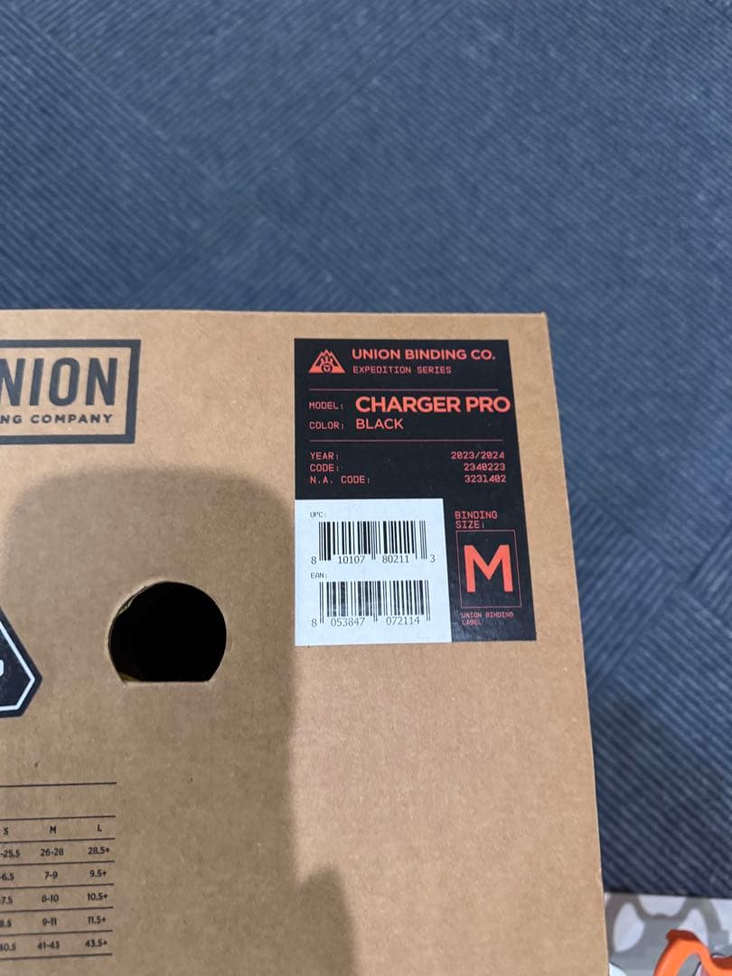 ス*ュ様 UNION charger pro M クランポン付