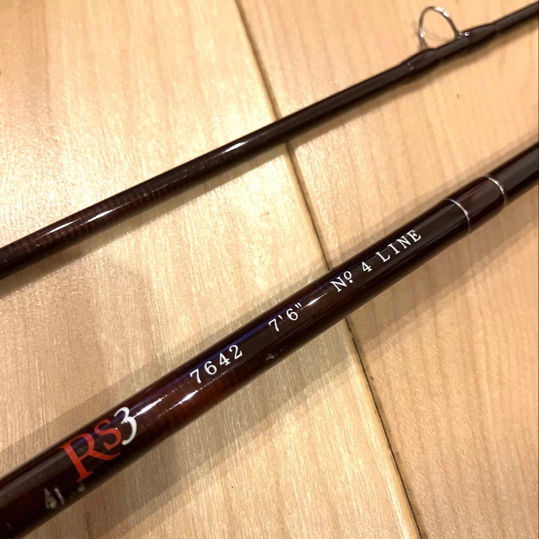 【極美品】レッジントン　Redington　RS3 7'6''　竿袋&ケース付き