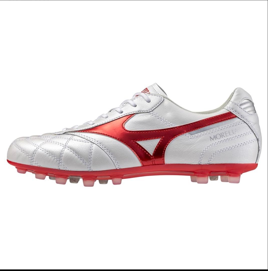 Mizuno Morelia モレリア2 AGホワイト/レッド