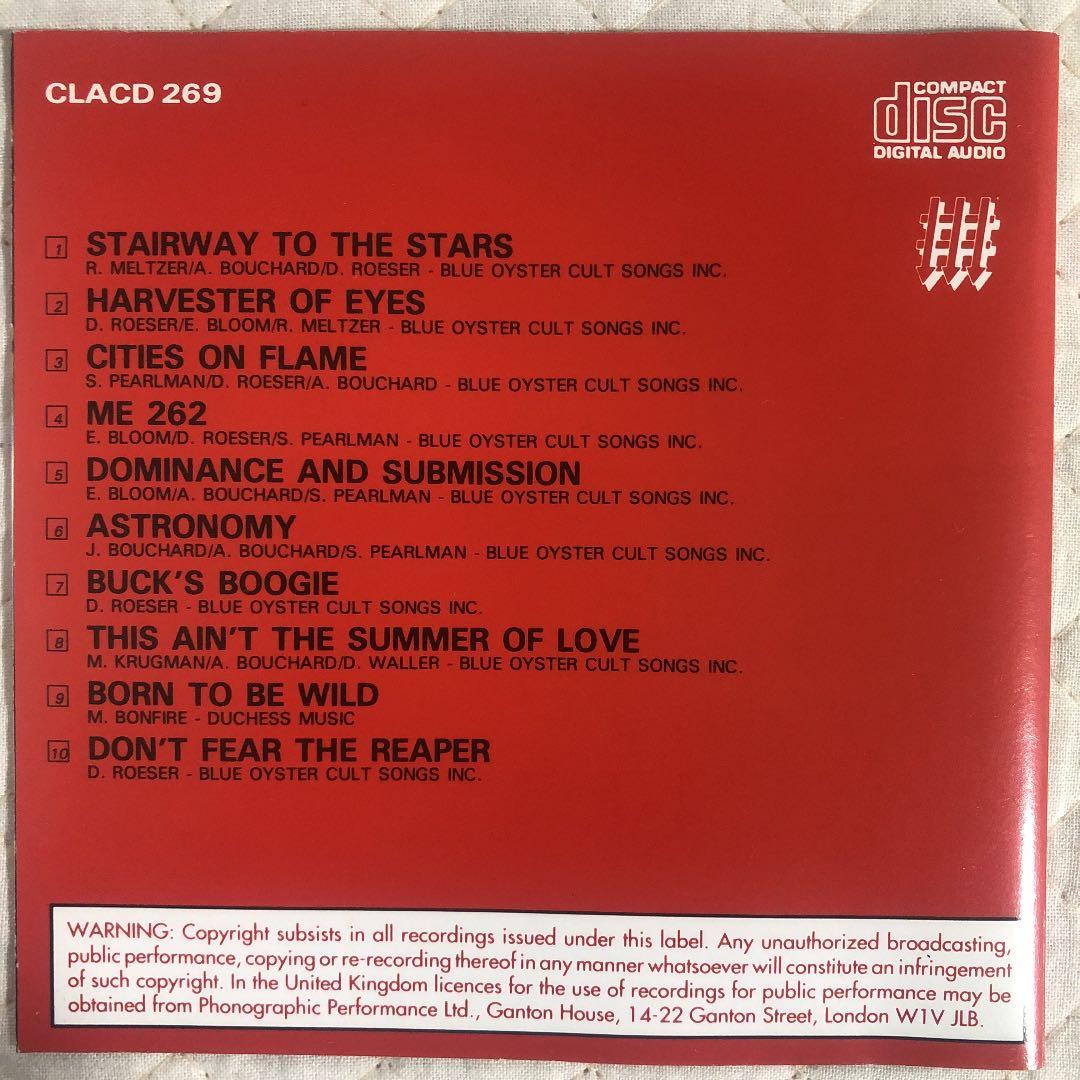 洋楽 BLUE OYSTER CULT/ LIVE 1976