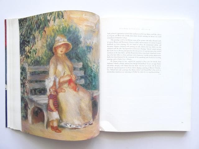 洋書◆フランスの名画 画集 作品写真集 本 ルノワール モネ セザンヌ 絵画