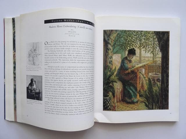 洋書◆フランスの名画 画集 作品写真集 本 ルノワール モネ セザンヌ 絵画