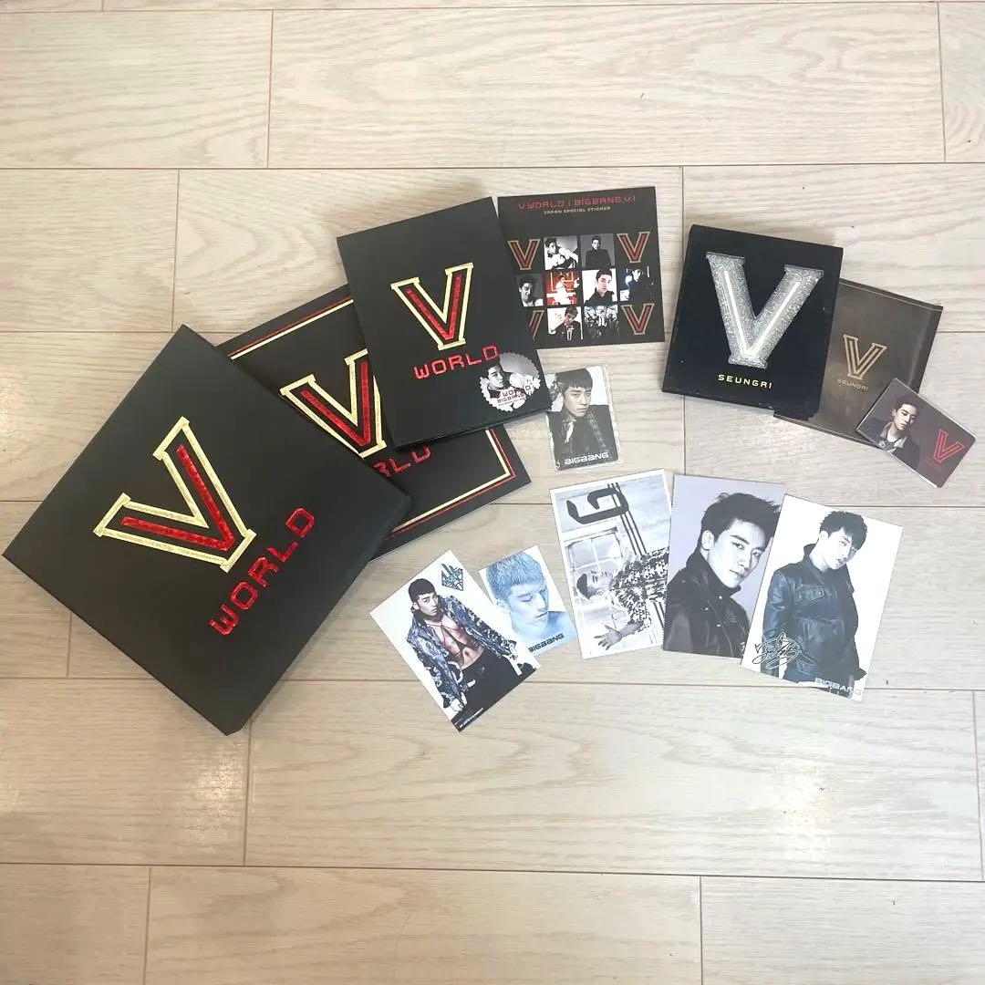 美品　BIGBANG V.I スンリ　CD アルバム　トレカ　ポストカード