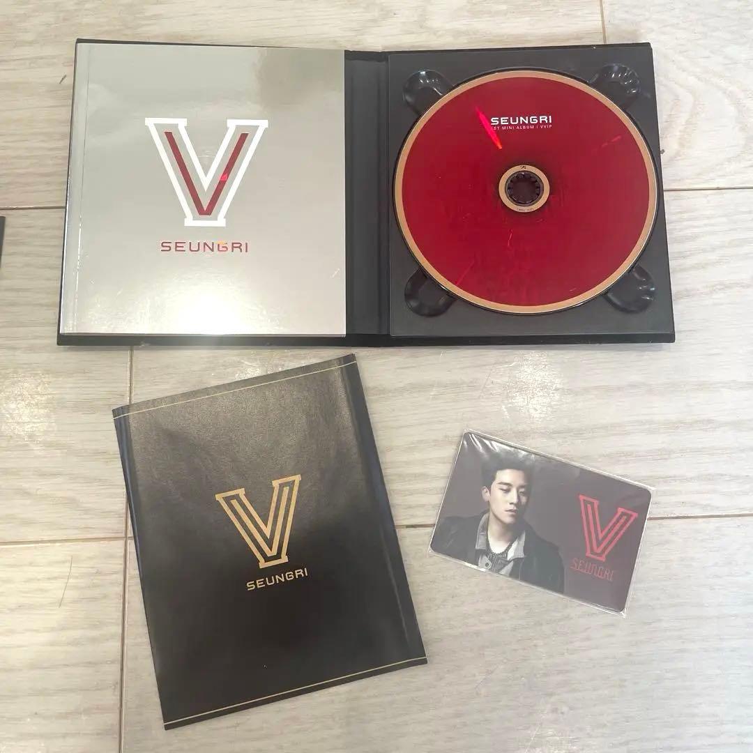 美品　BIGBANG V.I スンリ　CD アルバム　トレカ　ポストカード