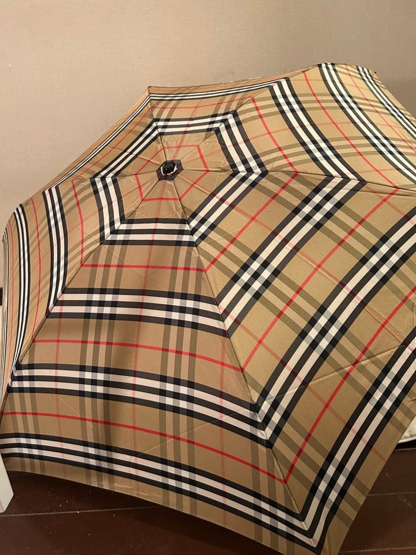 Burberry's チェック柄 折りたたみ傘