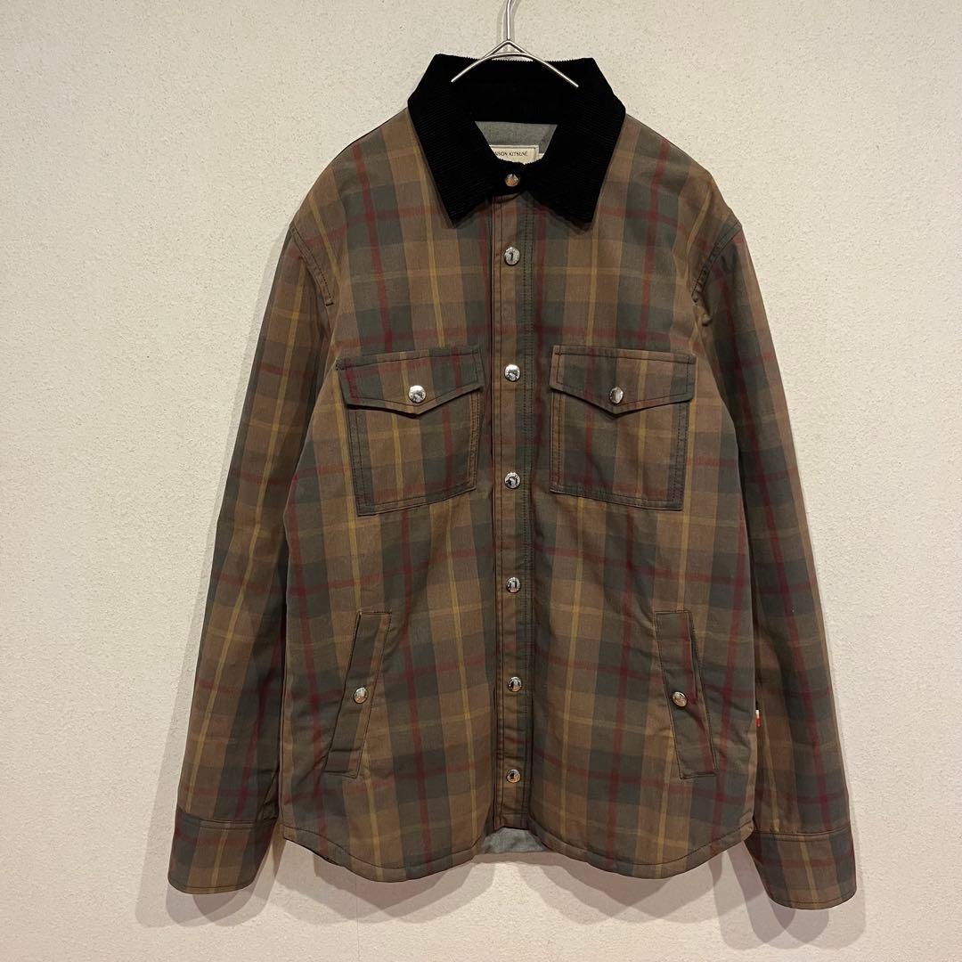 Maison Kitsune チェック柄 ハンティングジャケット