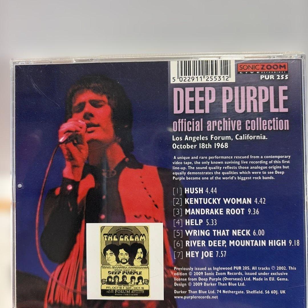 ディープ・パープル Live at Inglewood 1968