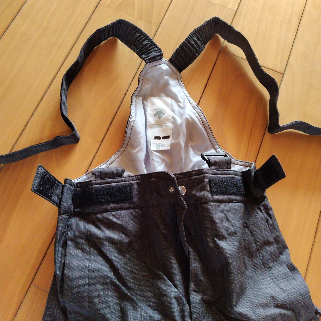 デサント DESCENTE スキーウェア上下 赤黒 130 キッズ ジュニア