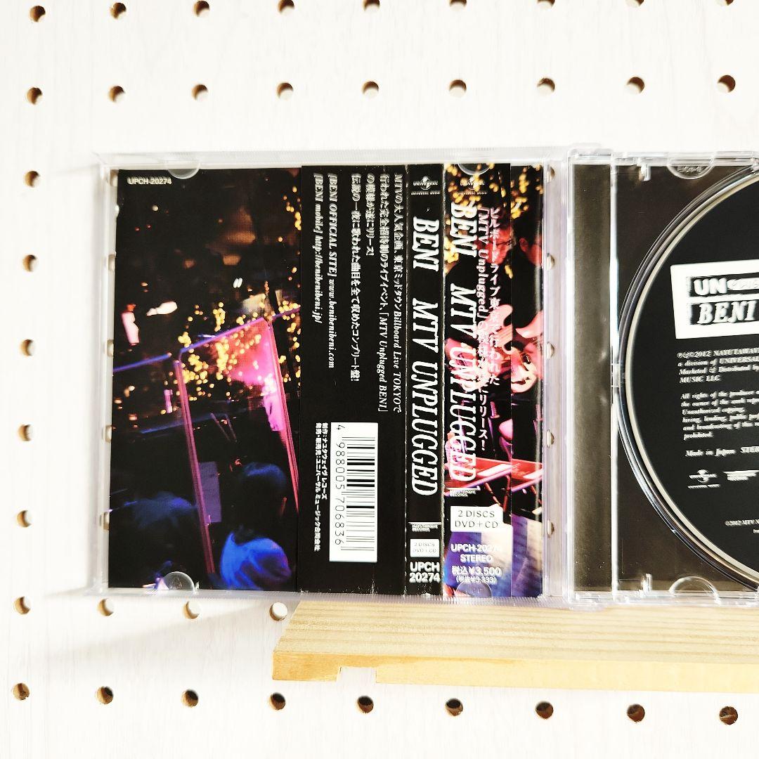 MTV UNPLUGGED　BENI　DVD なし　☆シールスタンプなし