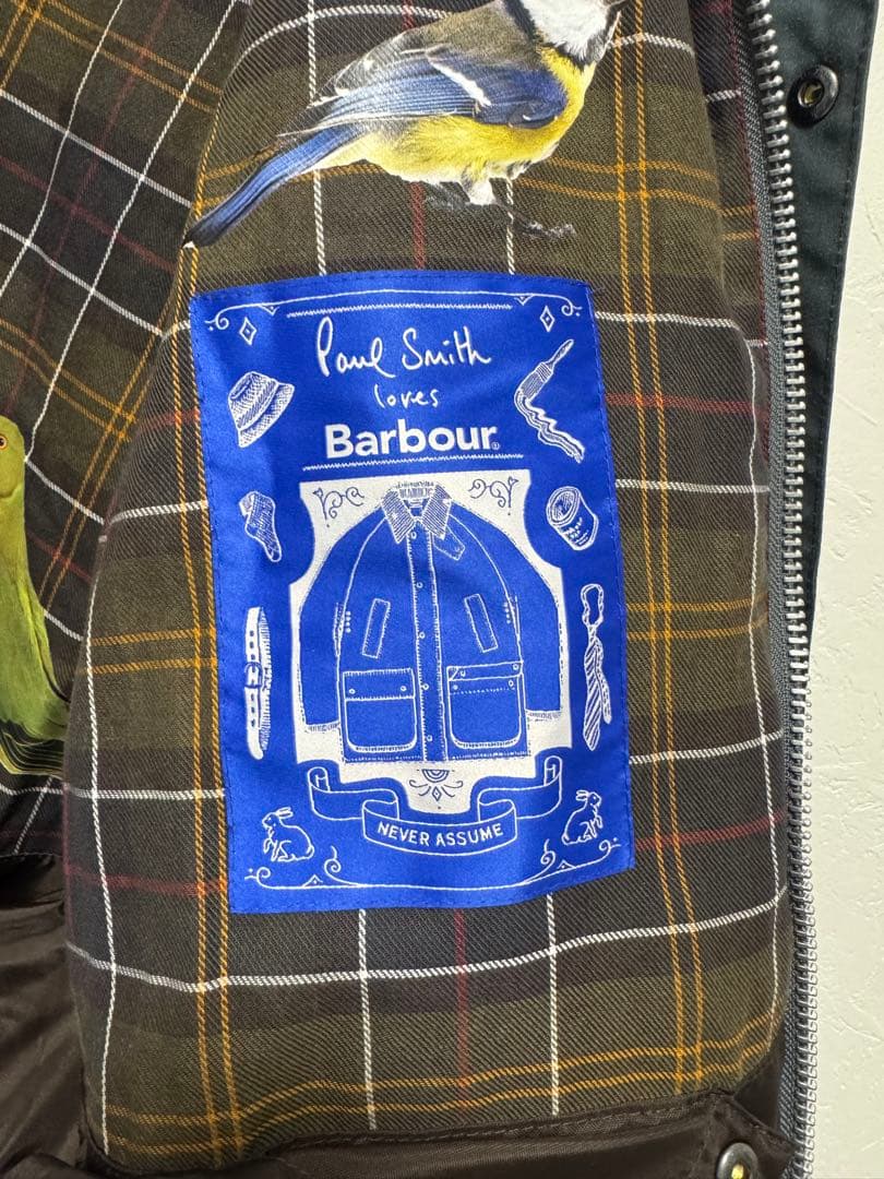 Barbour×PaulSmithトランスポートジャケット