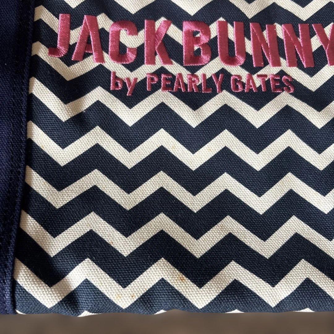 JACK BUNNY ジグザグパターンバッグ