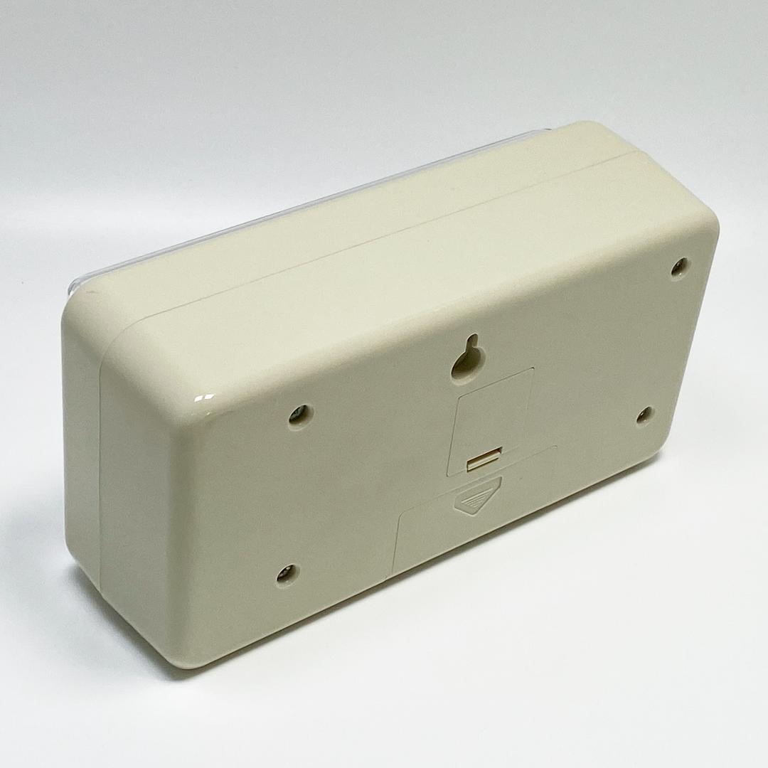 動作品 TWEMCO PEANUTS スヌーピー パタパタ時計