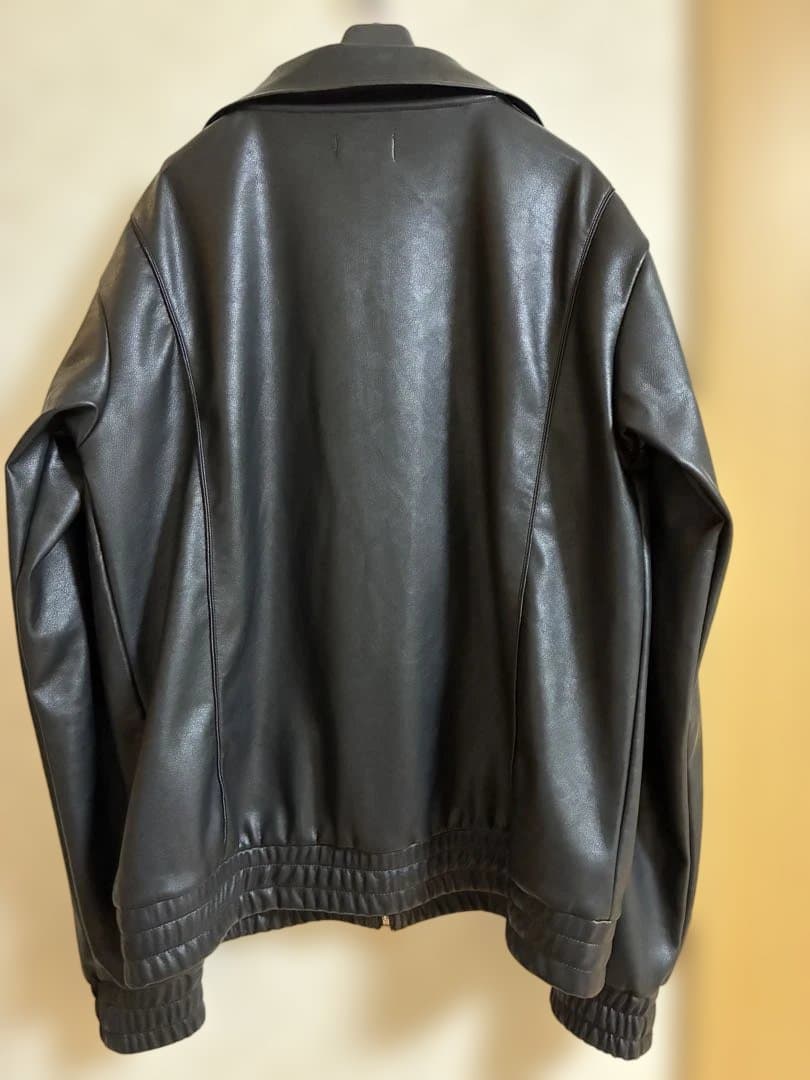 LAST NEST ブラックレザージャケット　希少　XL