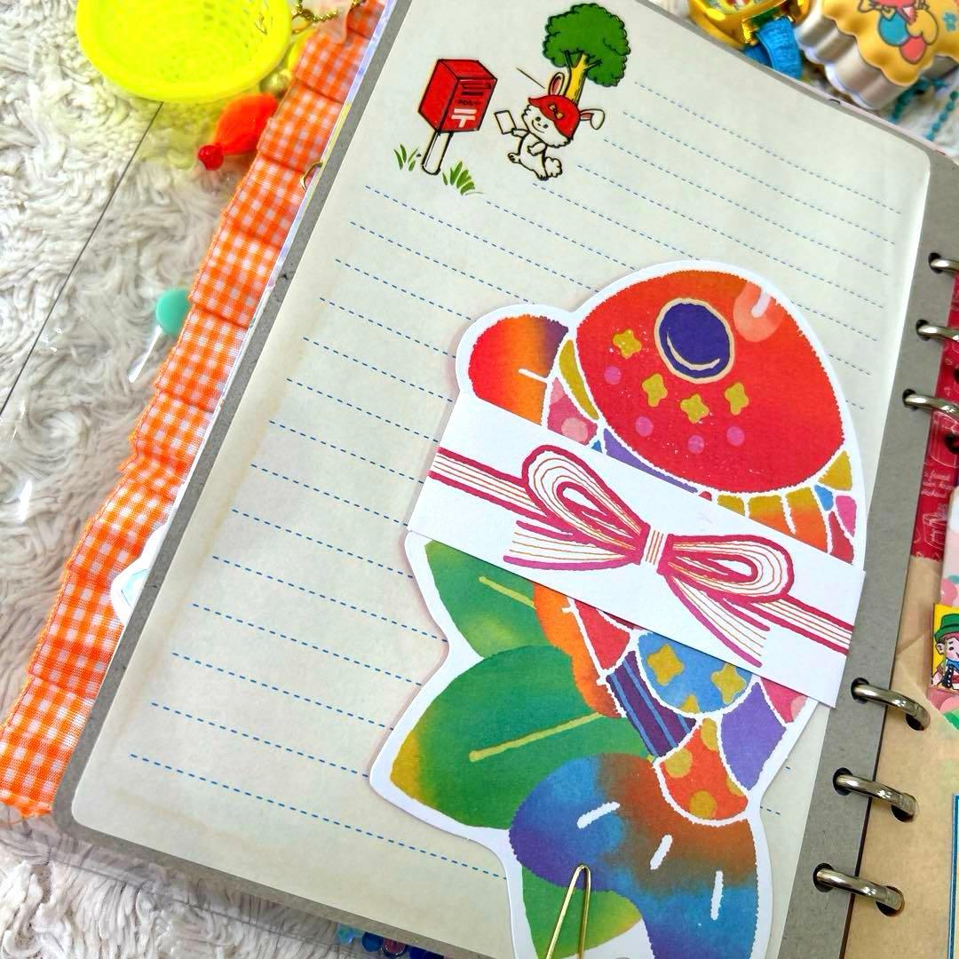 1039 おすそ分けファイル　A5クリアバインダー おもちゃ箱