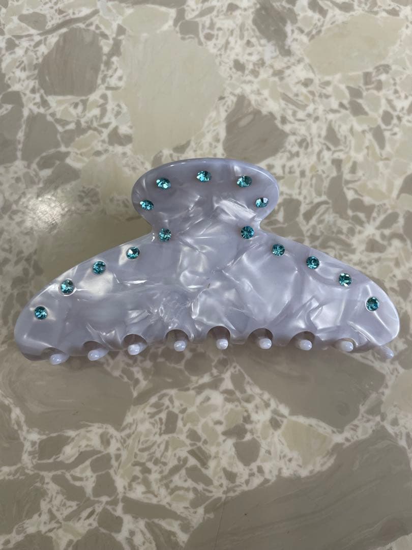 ヘアアクセサリー PICKY THE SHOP stone hair clip