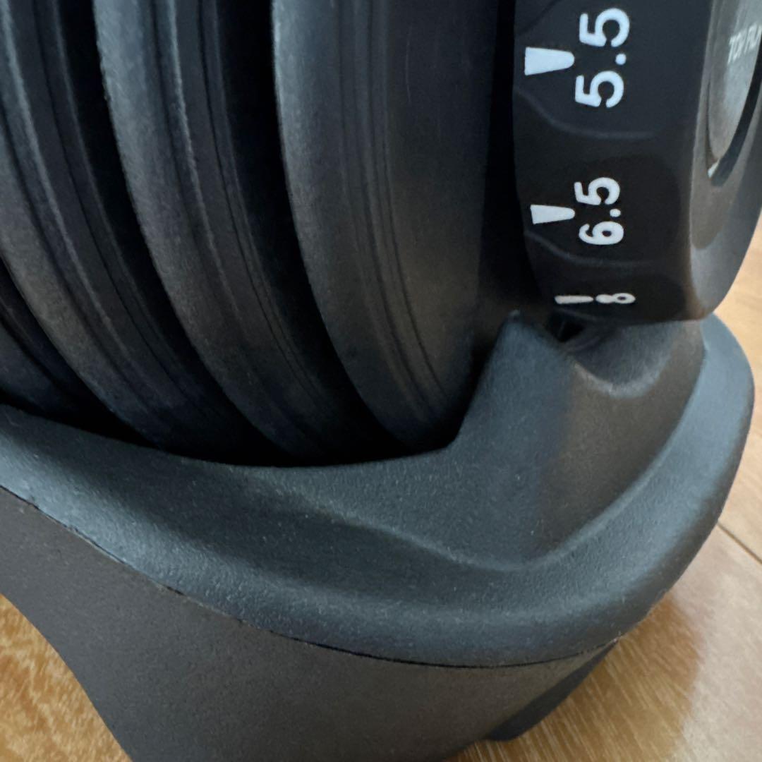 TOPFILM 可変式ダンベル 各24kg 2個セット 平台車付き①