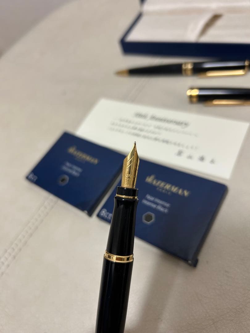 【希少】Waterman ウォーターマン PARCO 50th 万年筆ボールペン