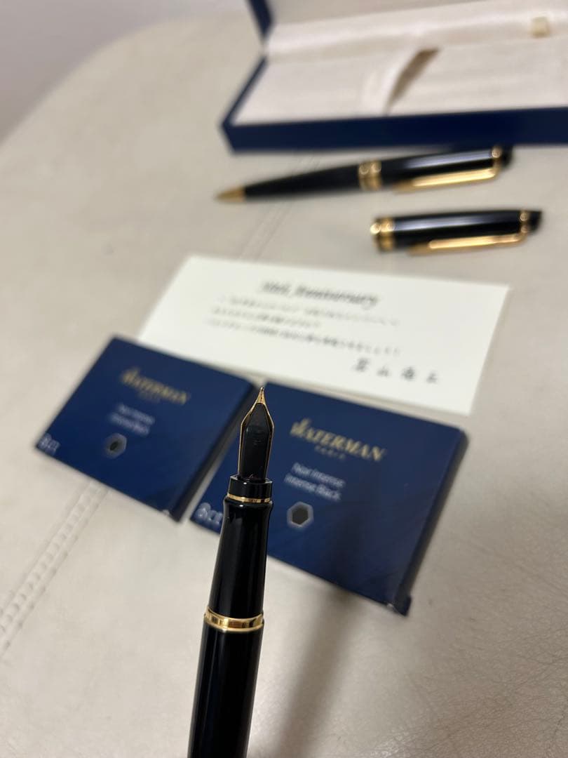 【希少】Waterman ウォーターマン PARCO 50th 万年筆ボールペン