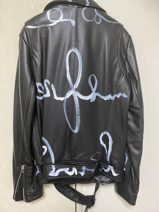 アンコキーヌ✖️カタヤマケンジコラボ　ライダースジャケット