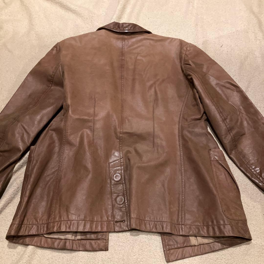 t*o様 最終値下げ最安値9900円start 牛革 本革 テーラードジャケット