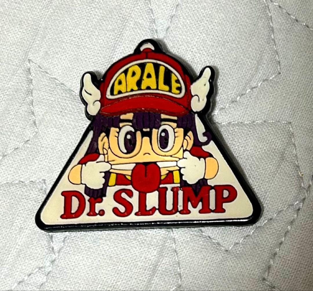 当時物　鳥山明Dr.SLUMPアラレちゃん バッジ ゲソゴロウアイランド入島記念