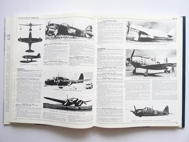 洋書◆第二次世界大戦で使用された戦闘機の写真集 本 資料集 飛行機 軍用機
