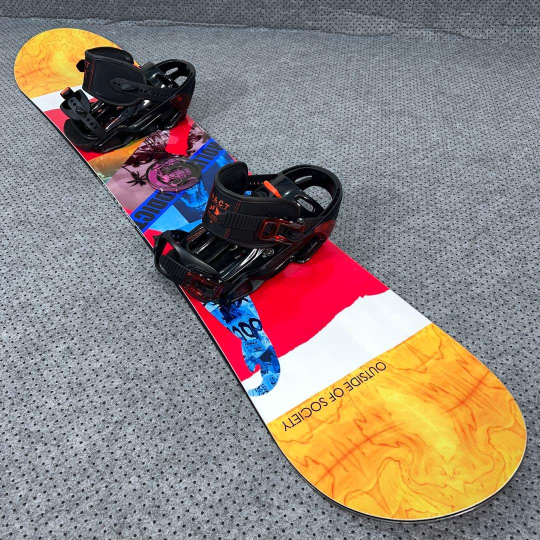 ５回使用 140cm HOLIDAY ADDICT×SALOMON PACT S