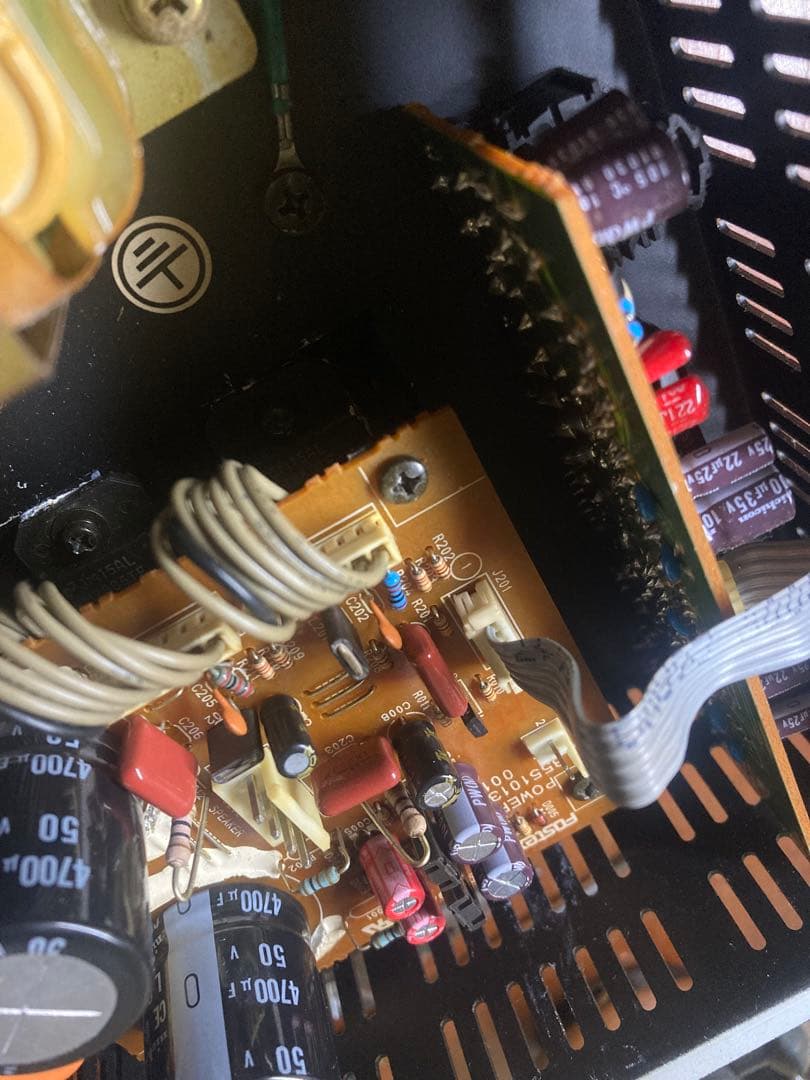 Fostex NF-01Aペア モニタースピーカー コンデンサー類交換済み