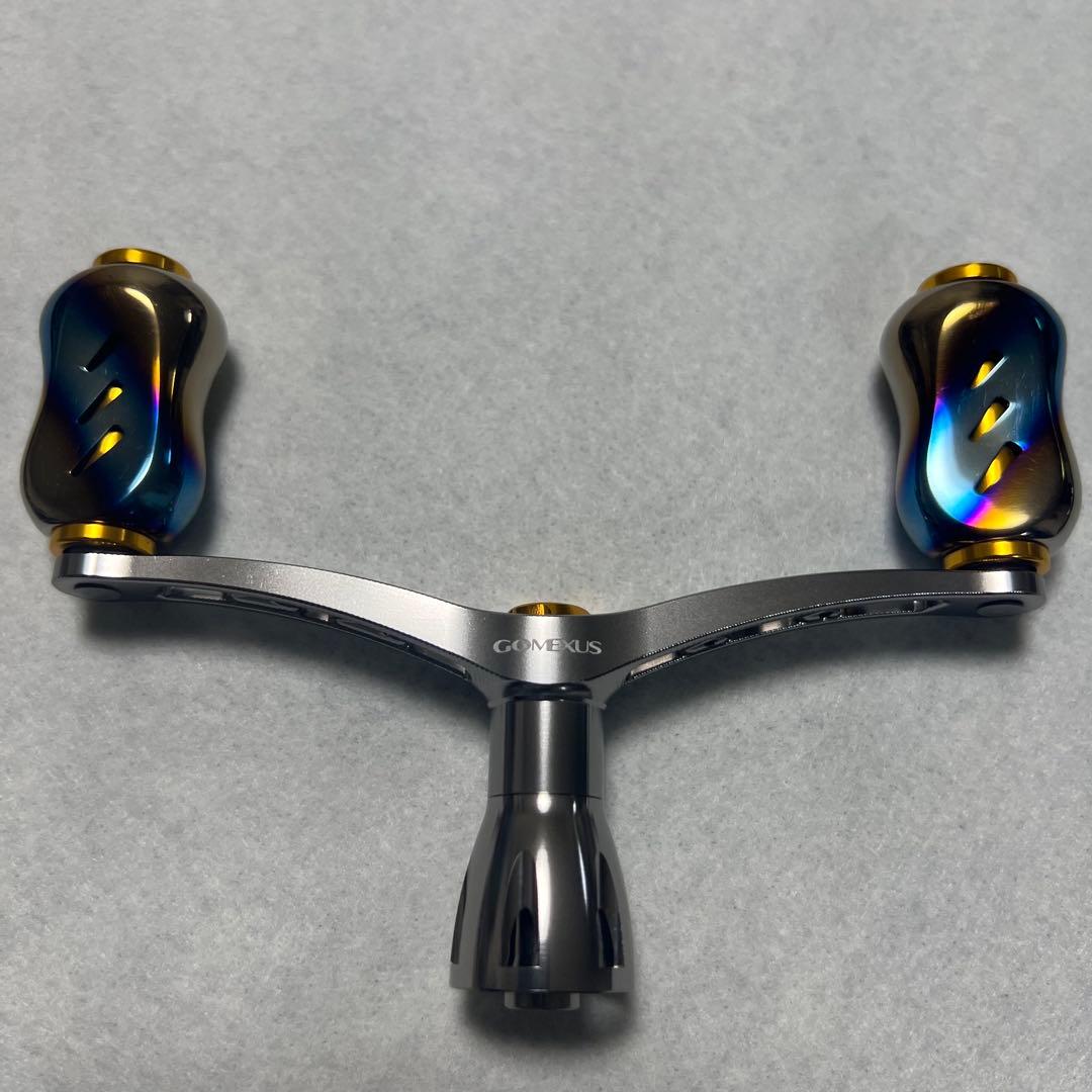ゴメクサス ダブルハンドル チタン焼入れ ゴメクサス リールスタンド