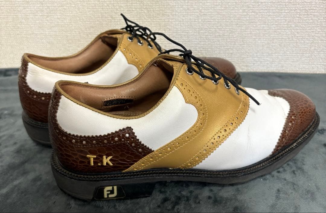【訳アリ品】フットジョイ ICON ゴルフシューズ　25cm