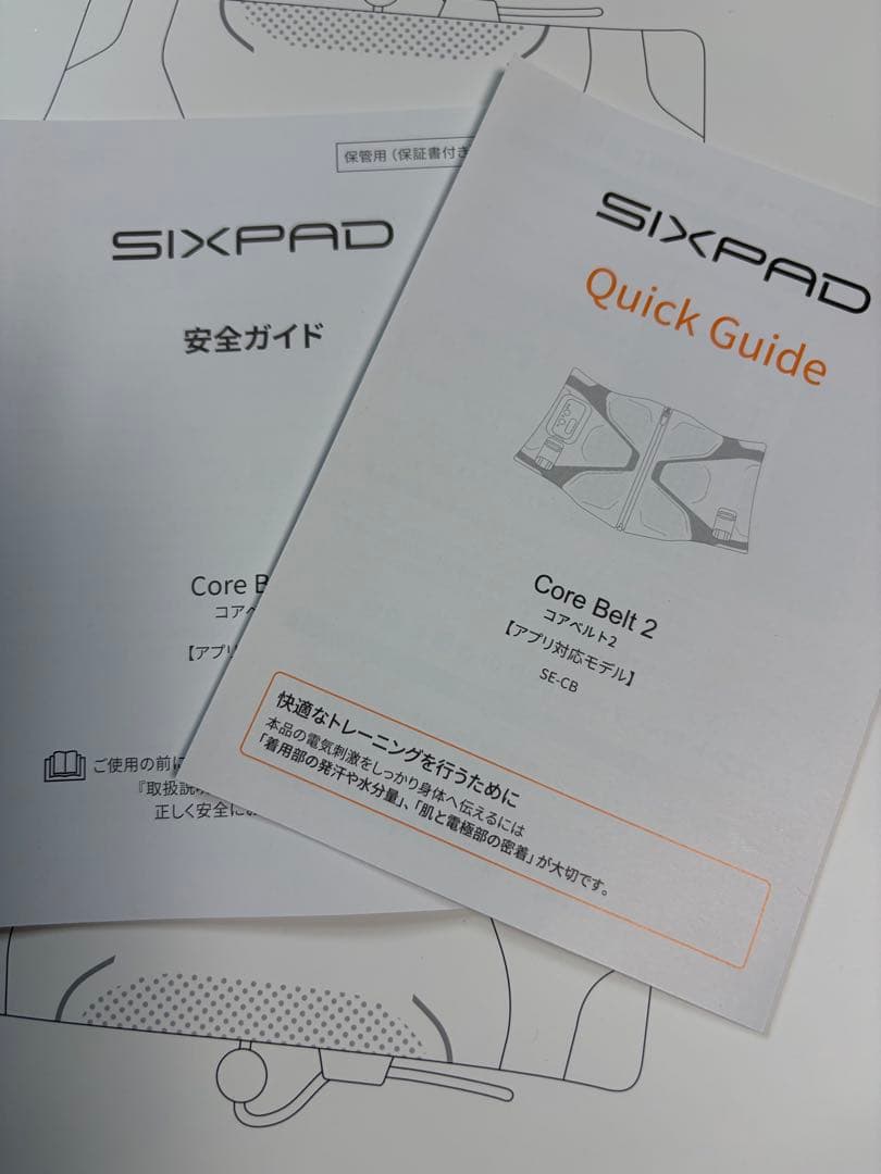 SIXPAD Core Belt 2 M ブラック