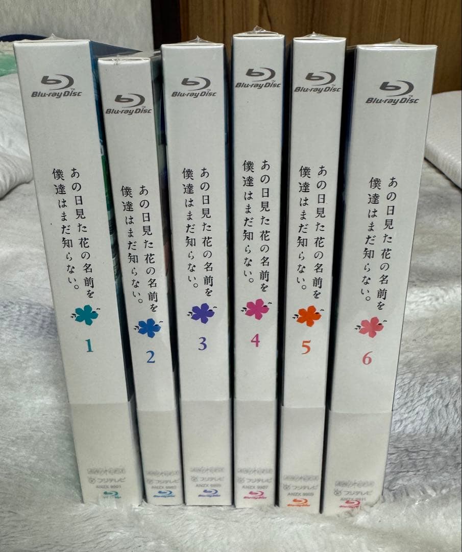 日*4様 あの日見た花の名前を僕達はまだ知らない。Blu-ray全巻セット　未開