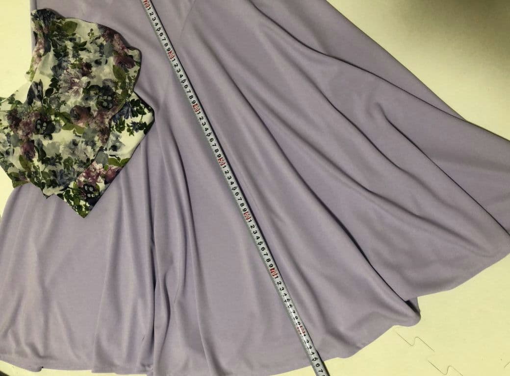 社交ダンス練習着レッスン着パーティ。斎藤ファッション花柄トップス上下セットドレス
