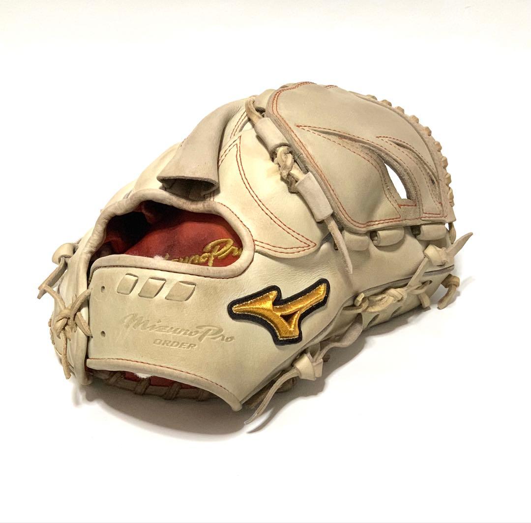ミズノプロ波賀ジャパン硬式オーダー投手Prexy Kip Leather耕作刻印