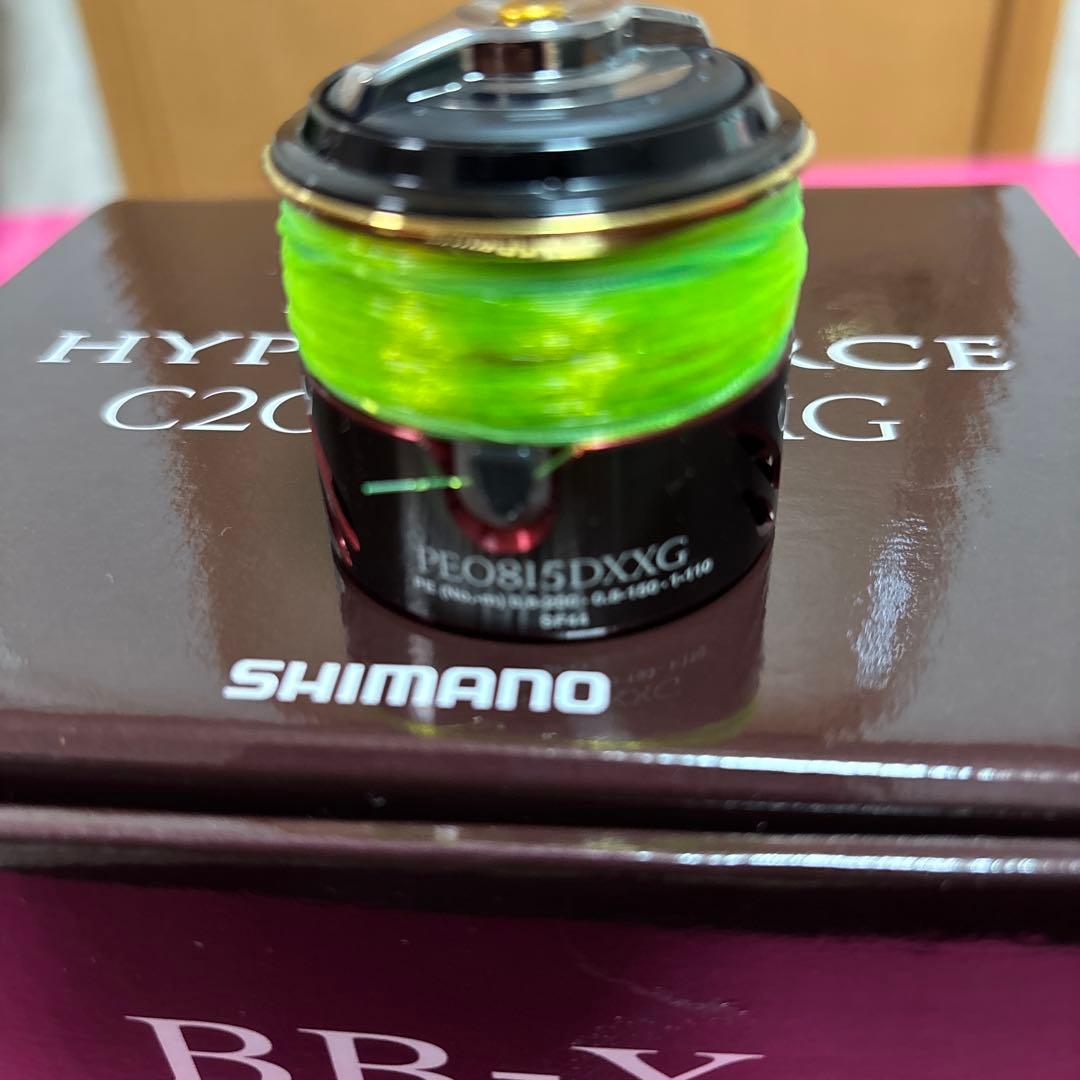 シマノ BB-X ハイパーフォースC2000DXG リール、替えスプール付き