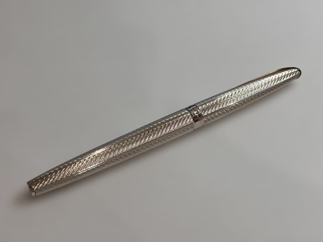 美品です！万年筆 WATERMAN C/F シルバー 18k ウォーターマン