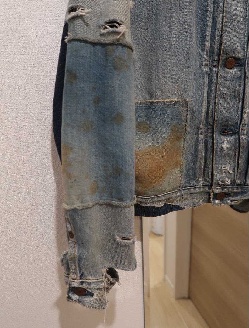 【24SS】ANACHRONORM ハードリメイク 1st デニムジャケット