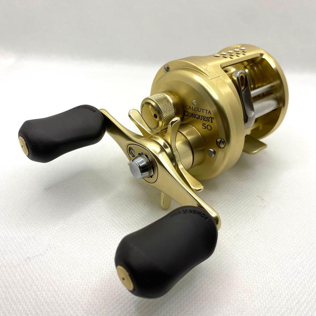 SHIMANO シマノ 01カルカッタコンクエスト50 右ハンドル