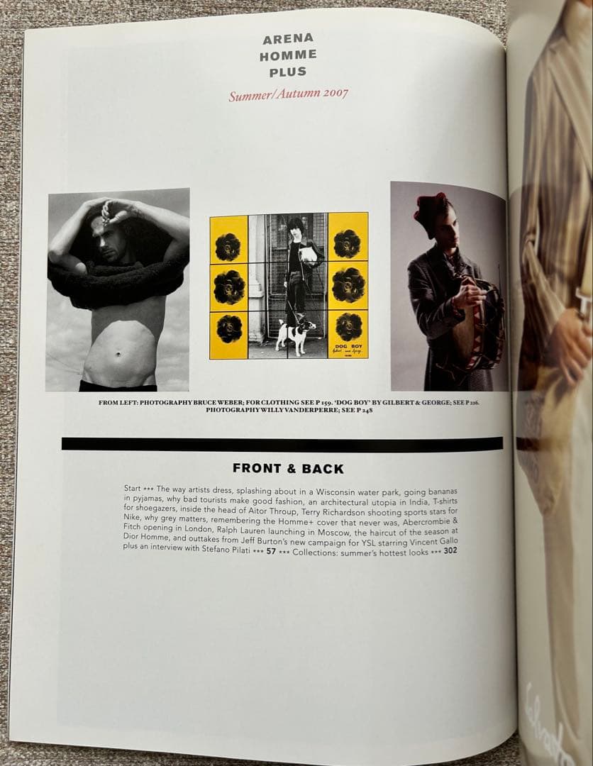 ARENA HOMME+ 2007年夏秋号