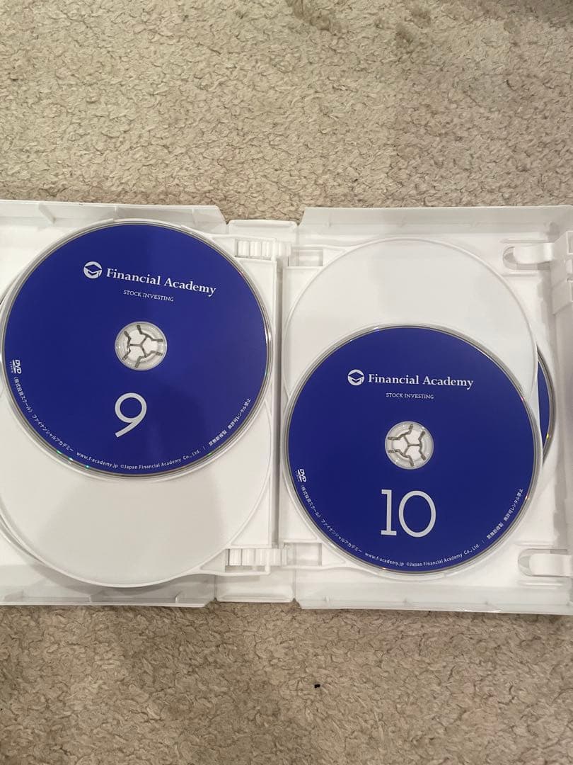 株式投資教材ファイナンシャルアカデミーDVDのみ