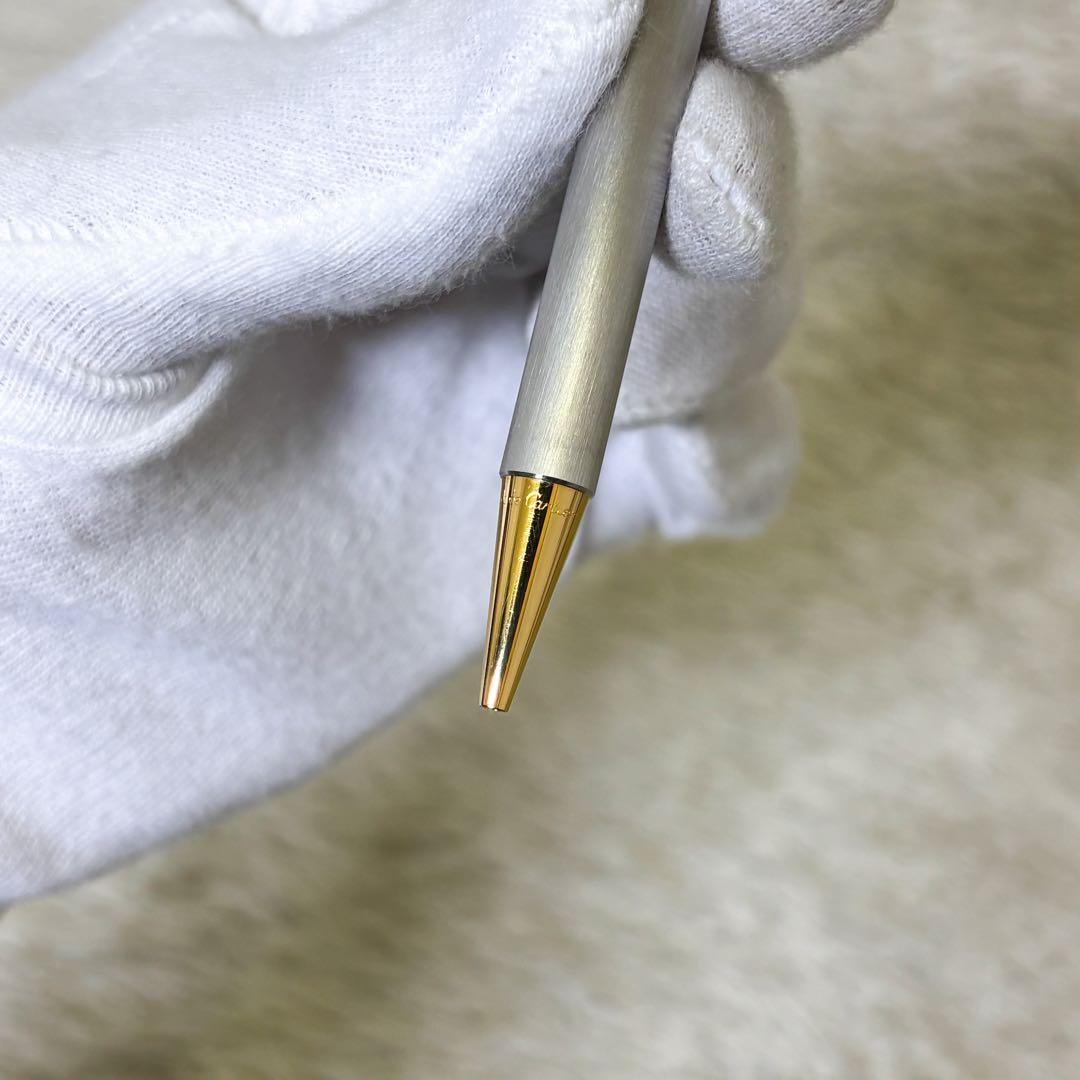 【極美品】カルティエ ボールペン サントス ドゥ カルティエ マストライン