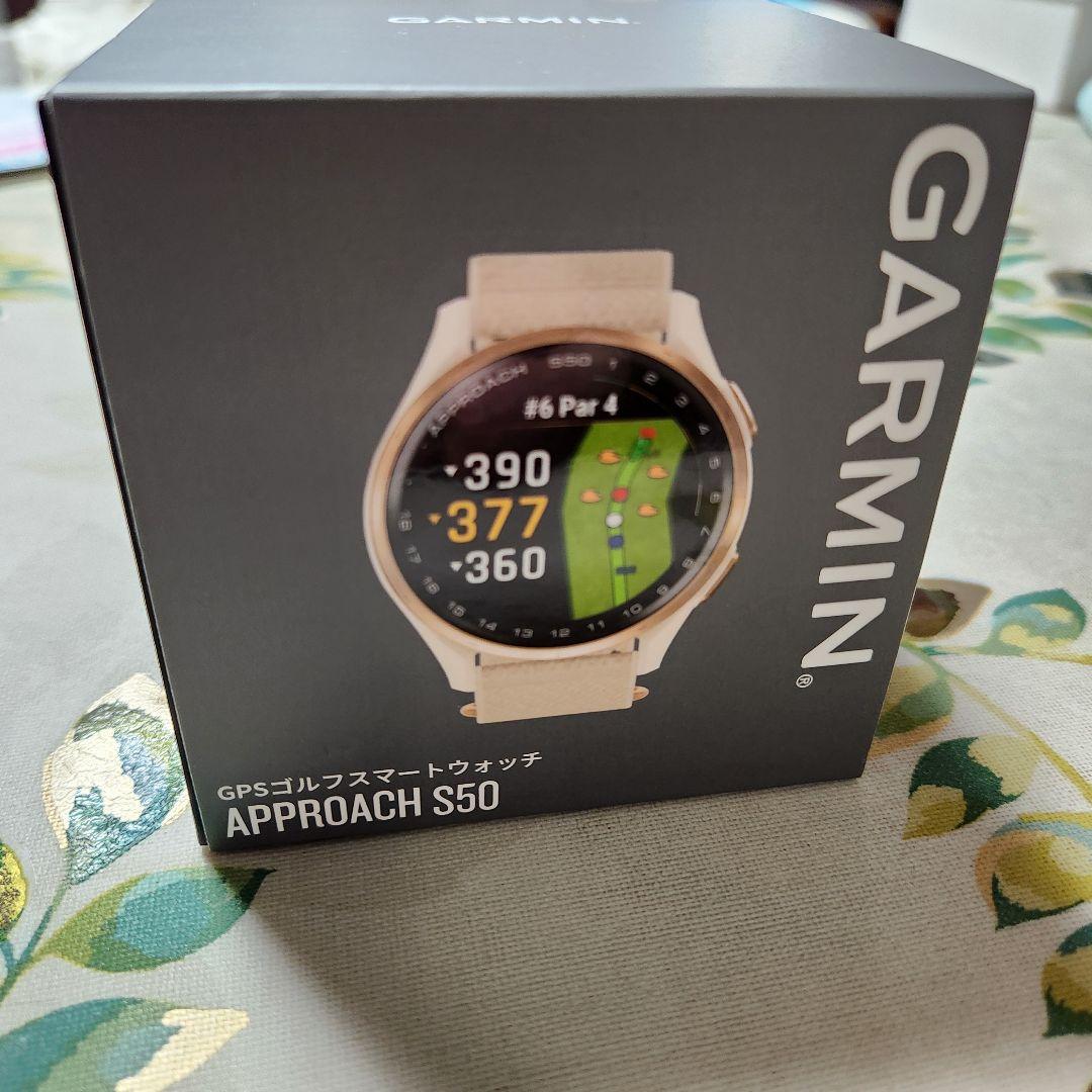 【新品】Garmin Approach S50 アイボリー