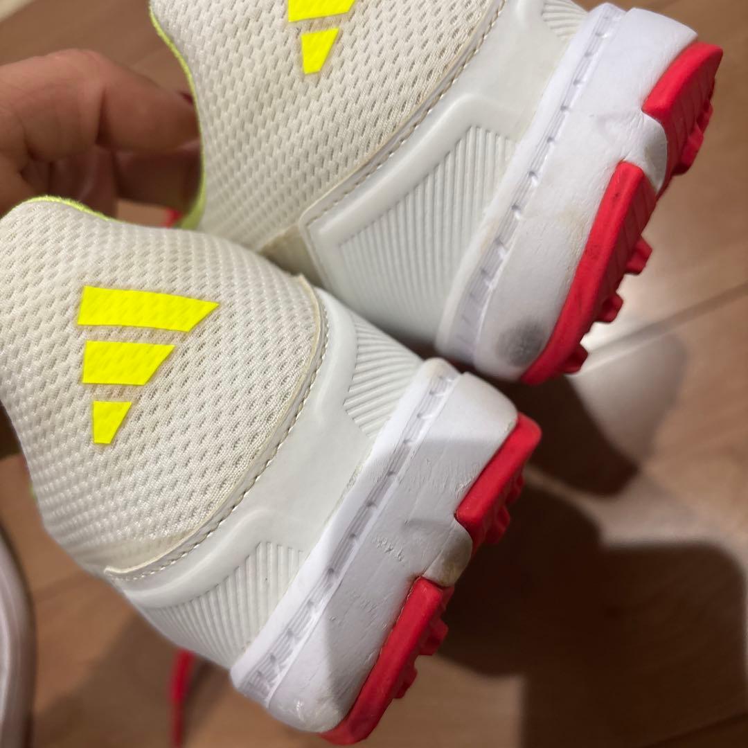 adidas F50 サッカーシューズ ホワイト/レッド/イエロー