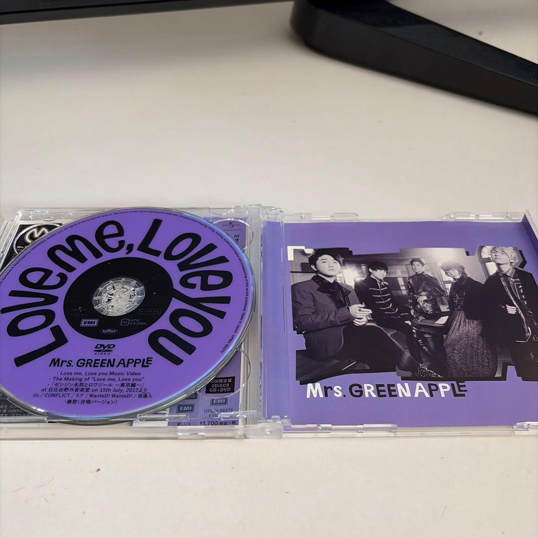 Mrs.GREEN APPLE Love me, Love you 初回限定盤